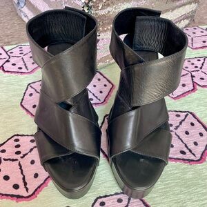 Ann Demeulemeester Wedge Sandals